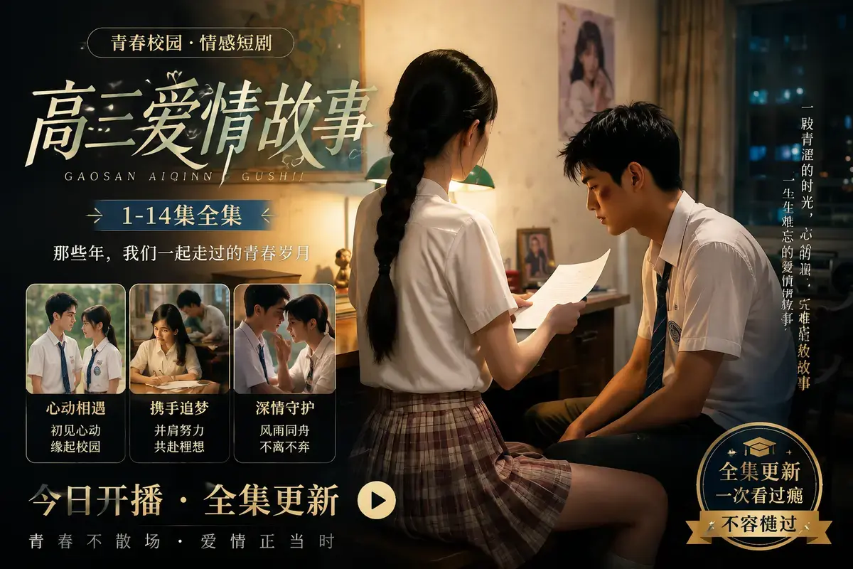 AI短剧,完整剧情梳理,结局彩蛋,青春疼痛相关资源图片